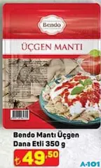 BENDO MANTI ÜÇGEN DANA ETLİ 350 G fiyat ve kampanya bilgisi
